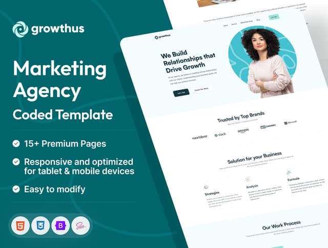 Growthus - Agency Website