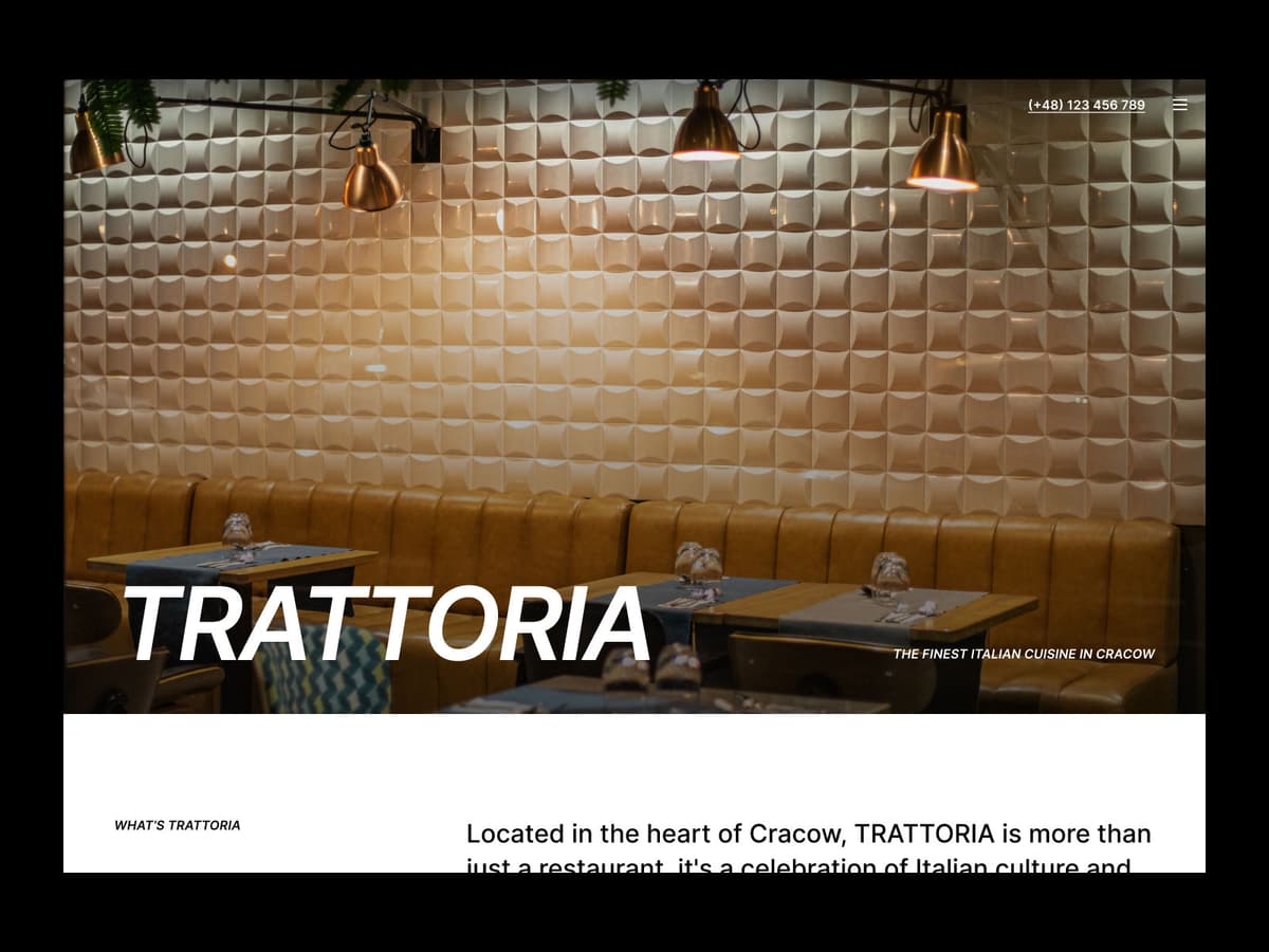 Trattoria