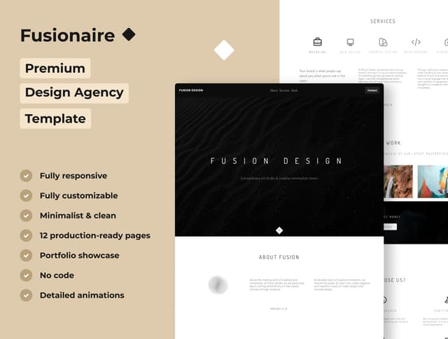 Fusionaire - Premium Design Agency