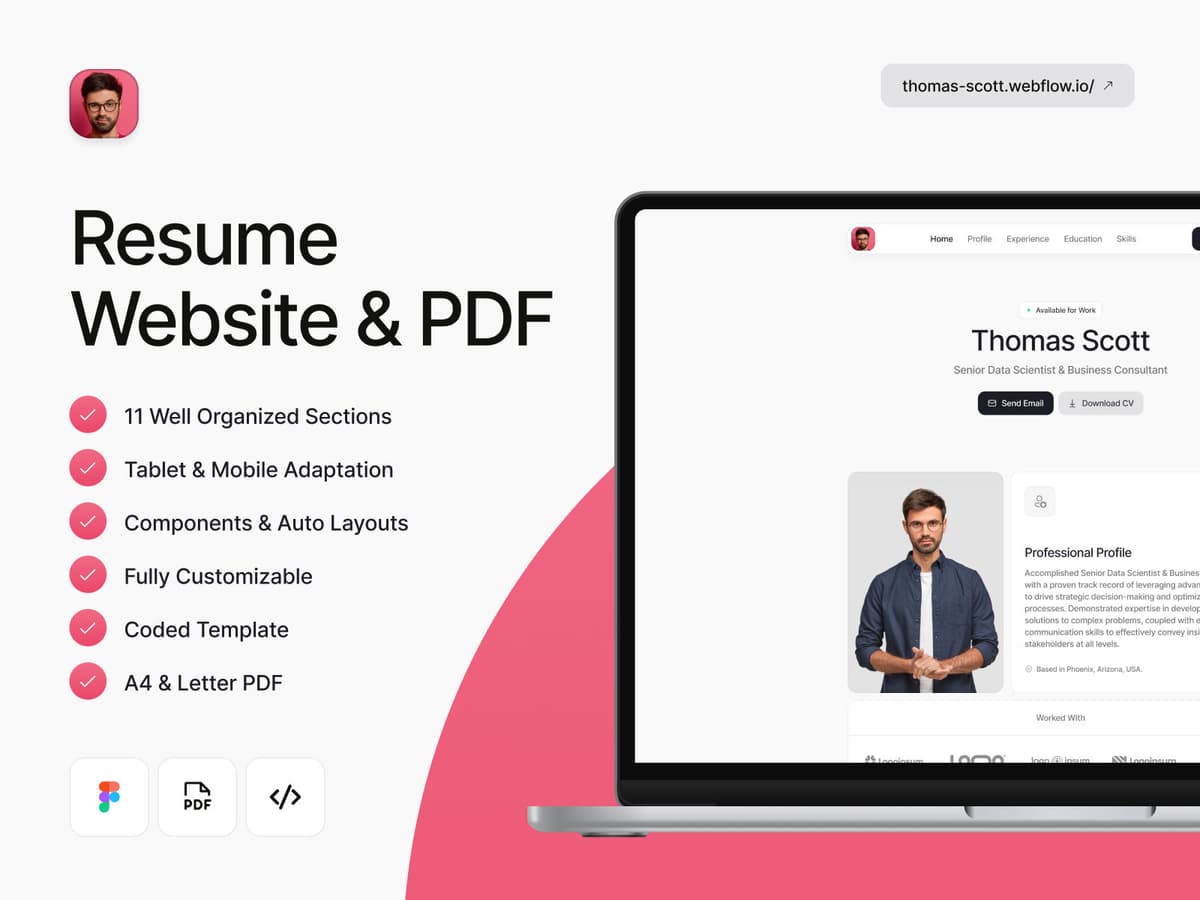 Thomas Scott Resume Website