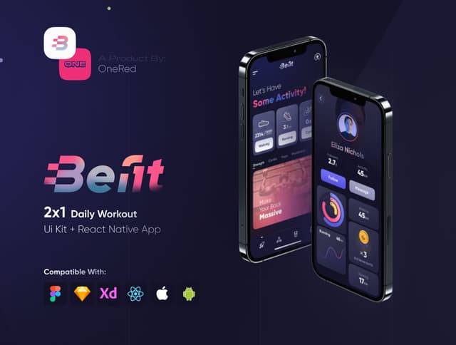 Befit: Ui Kit + React App