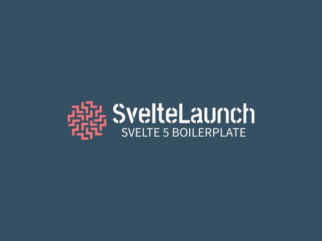 Visit SvelteLaunch