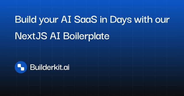 Builderkit AI Boilerplate