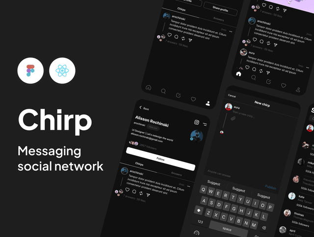 Chirp - Messaging Social Network