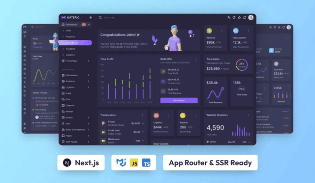 Materio – MUI Next.js Admin