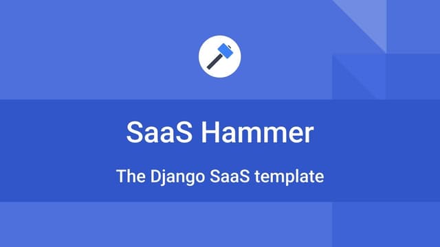 SaaS Hammer Boilerplate