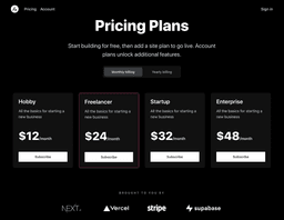 vercel/nextjs-subscription-payments