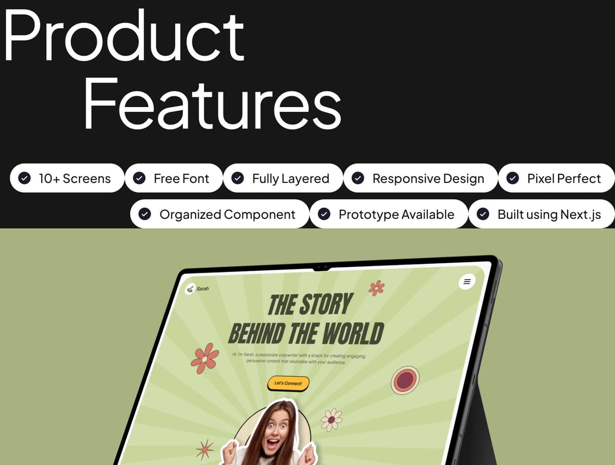 Personal Portfolio Web Templates V.2