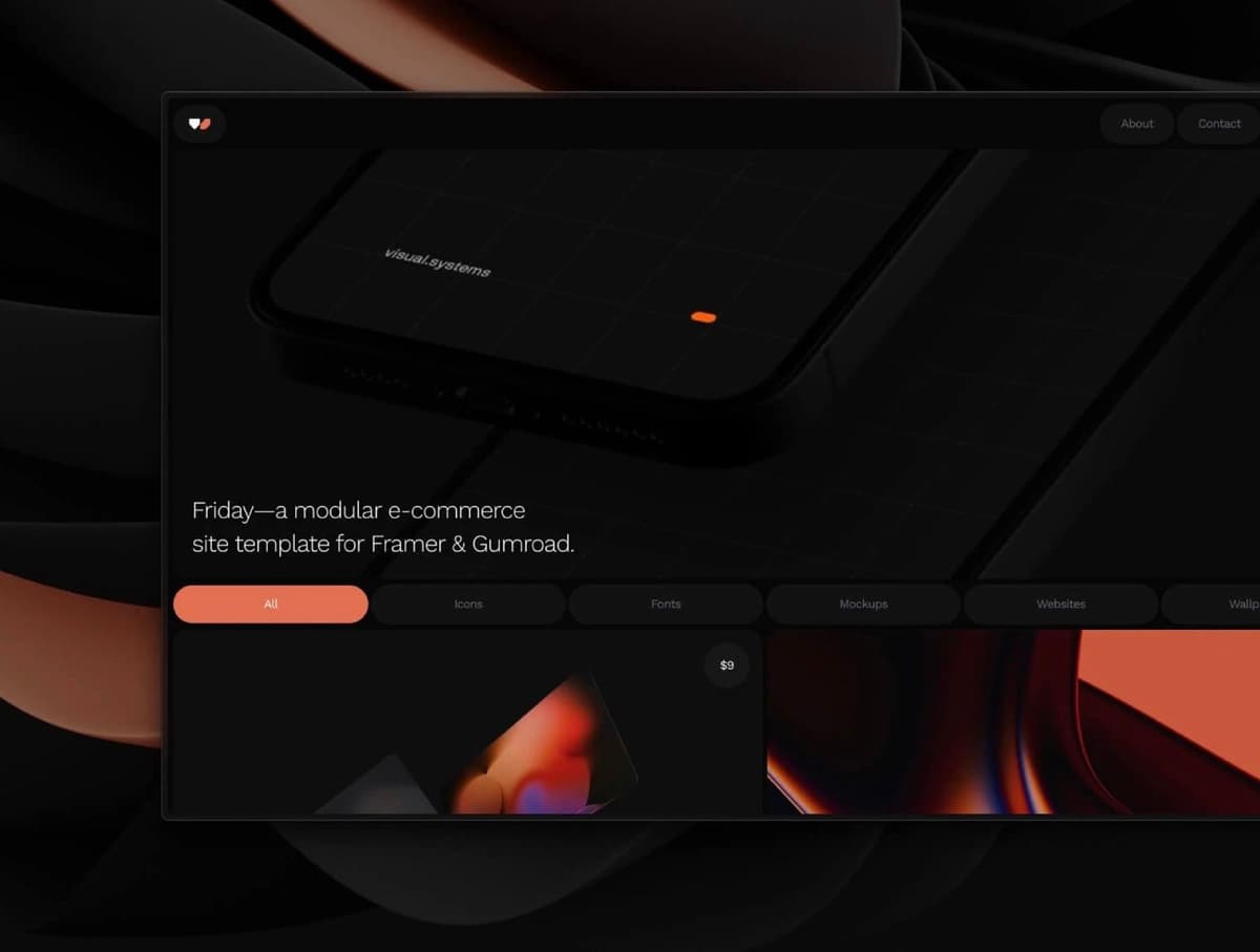 Friday — Framer Shop