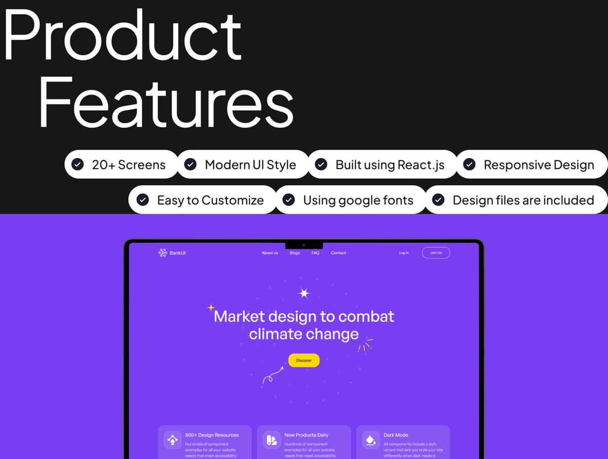Market Design Website Template V.2