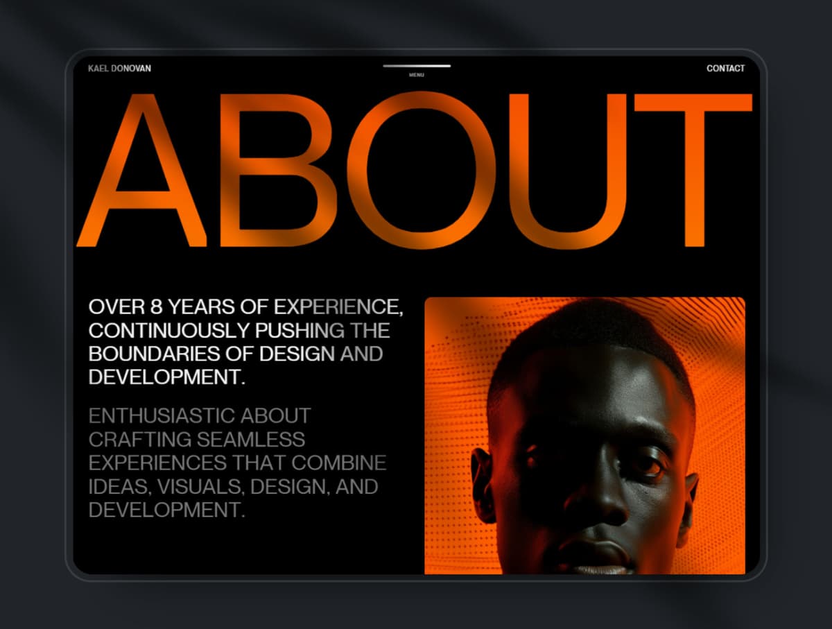 Kael Donovan - Portfolio Coded