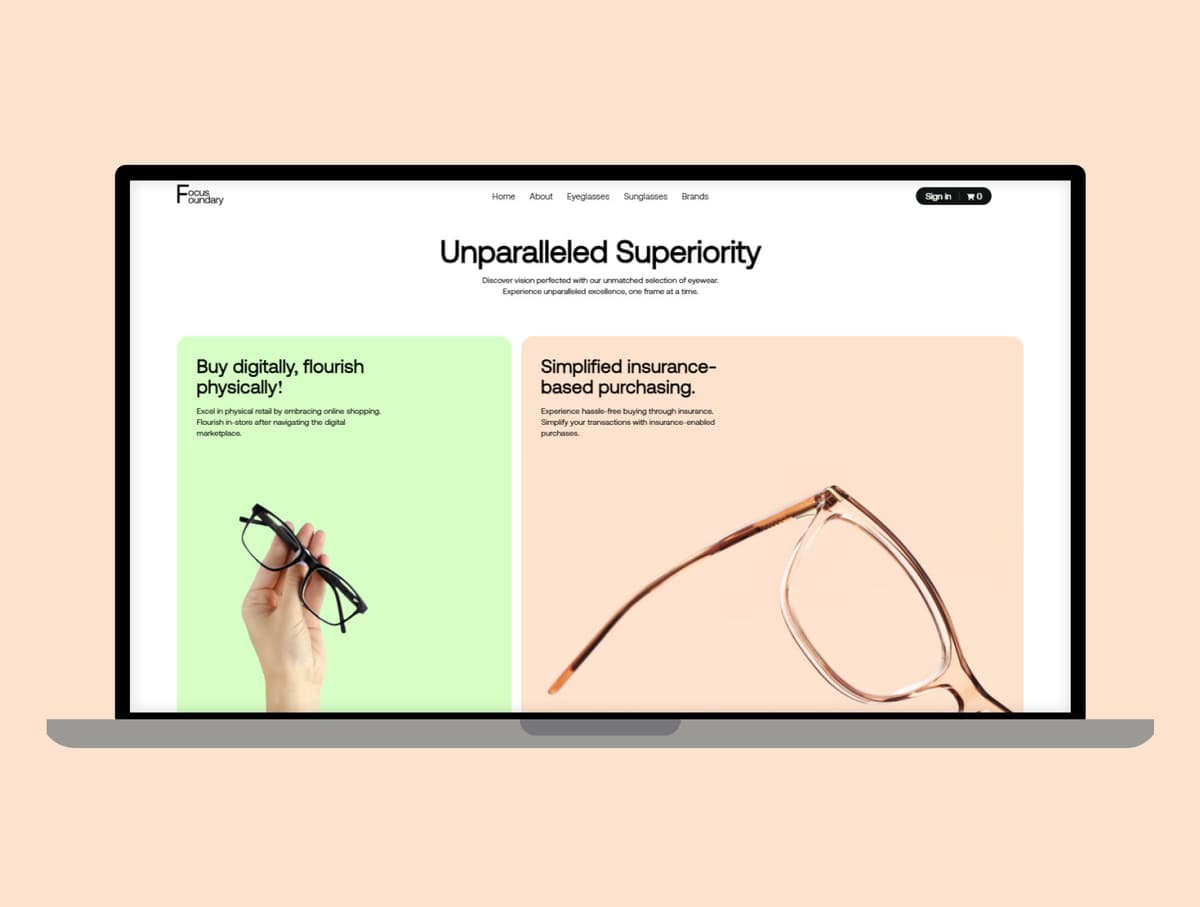 Focus Foundary - A premium e-commerce coded template