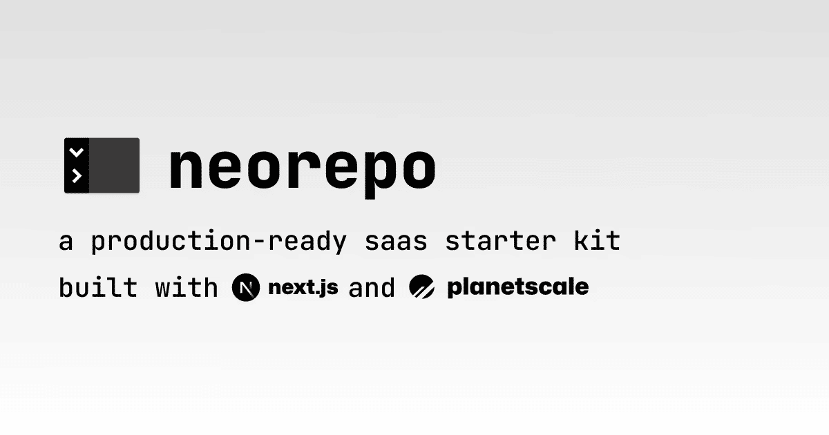 Neorepo Boilerplate